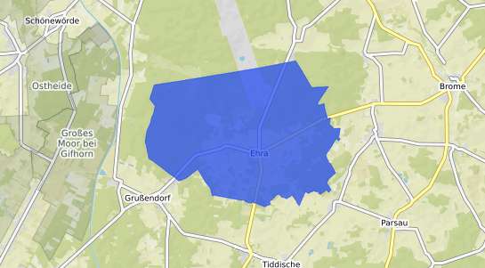 Bodenrichtwertkarte Ehra Lessien